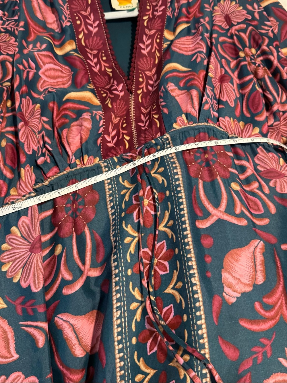FARM Rio Seasheel Tapestry Maxi Dress - Picture 5 of 7